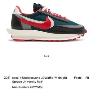 sacai x nike x undercover men’s size 7 women’s size 8